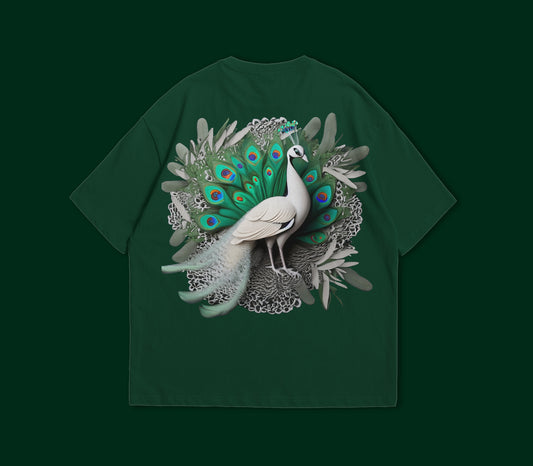 Peacock from India - Oversize Tshirt